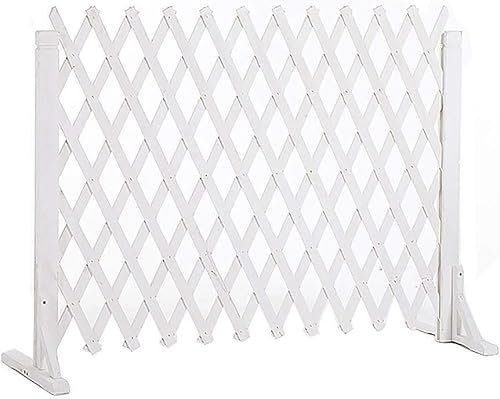 Dekorativer Gartenzaun Teleskop-Holzzaun/Gartengitterdekoration/Hofgeländer/Haustierzaun/Ruhebereichsabtrennung (Größe: 160 cm X 80 cm) Skalierbar (Farbe: Braun, Größe: 160 *