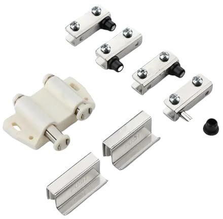 Doppelkopf-Verschlüsse, Glastür-Scharnierklemme, Badezimmer-Schrankschnäpper