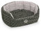 Nobby Komfort Bett oval SEOLI dunkelgrau / hellgrau L x B x H: 45 x 40 x 19 cm