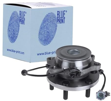 Blue Print ADN18272 Wheel Bearing Kit with wheel hub and ABS sensor, pack of one