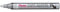 Pentel MMP10 Paint Marker Pen, 4.5mm Tip Medium Bullet Point, Metallic Silver ink (One Pen)