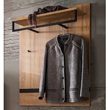 möbelando Garderobenpaneel Hängegarderobe Wandpaneel Flurgarderobe Garderobe Torrent I
