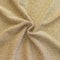 STOFFKONTOR Lurex Jersey Stoff Glitter Meterware Ocker-Gold