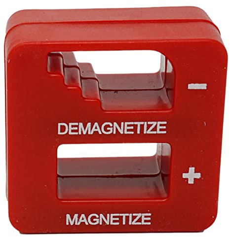 Dapetz ® Pocket Sized Magnetiser/Demagnetiser for Screwdriver Tweezer Metal Tools for Screwdrivers, Screws, Drill Bits, Sockets, Nuts, Bolts, Nails, and Other Steel Tools