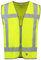 Tricorp 453017 Safety RWS Flammschutz Warnweste, 100% Polyester mit Flammschutz, 120g/m², Fluorgelb, Größe 3XL-4XL
