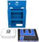 Inter Gift Set Portamerenda e Sciarpa, Regalo per Tifoso Gioventù Unisex, Nero e Blu, Standard
