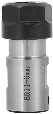 Supporto per mandrino, asta di prolunga per tornio, C16-ER11-35L Supporto per fresa per asta di prolunga CNC Pinza per mandrino con codolo diritto(6mm)