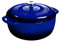 Lodge Horno holandés de hierro fundido esmaltado, 7.5 Qt, Índigo