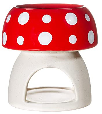 Sass & Belle Red Mushroom Oil Burner