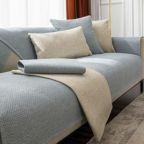 YWQJL Sofabezug Sofaschoner antirutsch Vintage Design Sofaschutz,Hund Katze Überwurf Hundedecke Ecksofa Sofa Schutzdecke Schonbezug Sofa Abdeckung Sofaüberwurf Couchhusse,#1-90x210cm