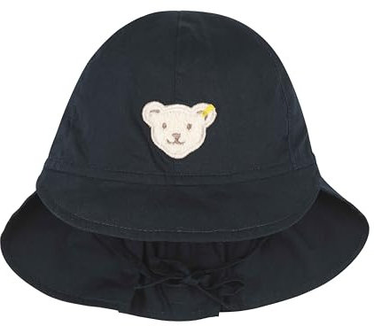 Steiff Unisex Baby Sonnenhut, Accessoires Baby & Mini, STEIFF Navy, 41