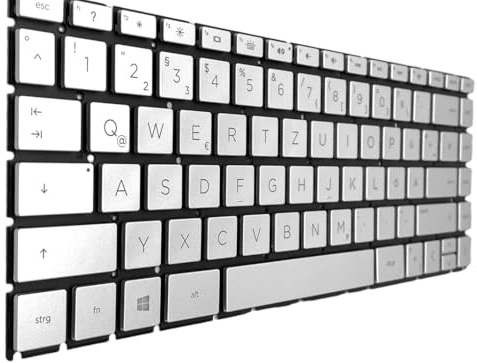 T-ProTek DE -Schwarz Tastatur Rahmen, Beleuchtung kompatibel für HP 14-cm0301ng (4MY01EA)