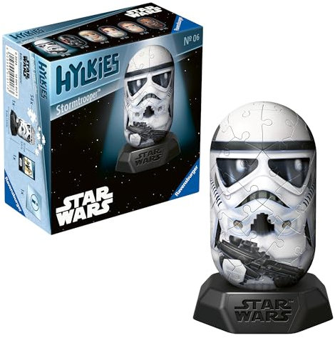 Ravensburger Hylkies: Star Wars Sammelfiguren zum selbst zusammenbauen - Figur #06 - Sturmtruppler - Aufbauen, Verlieben, Sammeln - Mini-Figuren für Fans von Star Wars