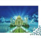 Taj Mahal Puzzles for Adults 1000 Pieces Puzzles for Adults Educational Game Challenge Toy 1000 Pieces Wooden Puzzles for Adults Teenager 1000pcs (75x50cm)