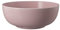 Seltmann Weiden Beat Color Glaze Foodbowl | 20 cm | Schale für Desserts, Suppen und Salate | Rillen-Relief | Porzellan | Altrosa