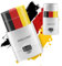 Piersando Schminkstift Schminke Fahne Fussball EM WM Länderflagge Fanartikel Land Flagge Eishockey Handball Basketball Frauen Männer Kinder Deutschland