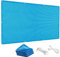 Balkonverkleidung Ohne Bohren 105 x 800 cm Witterungsbeständig Sichtschutz Sichtschutz Gartenzaun Balkonzaun mit Kabelbinder für Gartenzaun Balkonzaun, Blau
