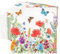 Packung mit 100 Servietten Blumen Servietten Schmetterling Blumen Servietten 33 x 33 cm Papierservietten bunt Perfekt für Geburtstage, Partys, Hochzeiten, Kommunionen und Feiern