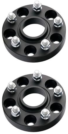 THRU Satz Spurverbreiterung Kompatibel Mit Benz Für S202 S203 S124 S210, 2 Stück Räder-Abstandshalter, Spurverbreiterung, Adapter PCD 5 X 112 CB 66,5 Mm M12 X 1,5(40mm)