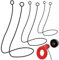 3 Pcs Earplugs Loop EarPlugs Lanyard with Removable Tips Silicone Cord for Quiet Earplugs Tug-Resistant Safety Connector Cord