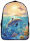 FJLZSHNB Dolphin Schulrucksack Mädchen Teenager Schultasche Großen Rucksack Schule Trekking Rucksack Rucksack Wasserdicht Für Schule Reise Schulranzen 40x28x16cm