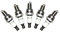 Wivplex 5 STÜCKE Zündkerze CMR6H, for STIHL, Gebläse BG56 BG66 BG86 SH56 SH86 PN 0000 400 7011 Kettensägenzubehör