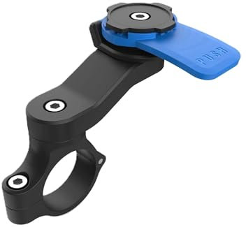 Laven & Ivory Bike Phone Holder for Smartphones (4.7-7.4) | 360° Rotatable Motorcycle Phone Mount with Quick Release Clamp | Durable, Secure Handlebar Phone Holder for Cycling & Motorbikes