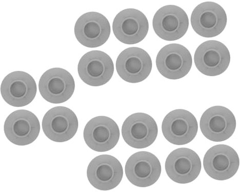 OKUMEYR 20pcs Slip Furniture Pads Rubber Feet for Washing Machine Non Slip Mats for Home Furniture