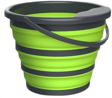 Okeeyseda Lavadora Plegable Cubo de Lavadora Plegable Lavadora de Ropa Personal Portátil Lavadora de Turbina Ultrasónica para Ropa Interior