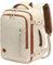 VANKEV für Ryanair Handgepäck 40x20x25 Laptop Rucksack Reiserucksack Klein Handgepäck Tasche Rucksack 14 Zoll Laptop Backpack für Herren Damen Beige