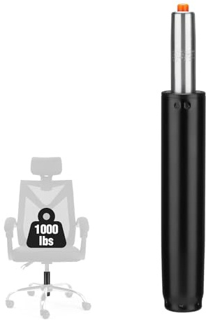 Gasdruckfeder, Universelle Class 4 Bürostuhl Ersatz Gaslift, Gasdruckdämpfer Belastbar bis 1000 lbs (450KG), 300-450mm Höhenverstellbarer Gasfeder für Drehstühle, Gelten Bürostühle und Gaming Stuhl