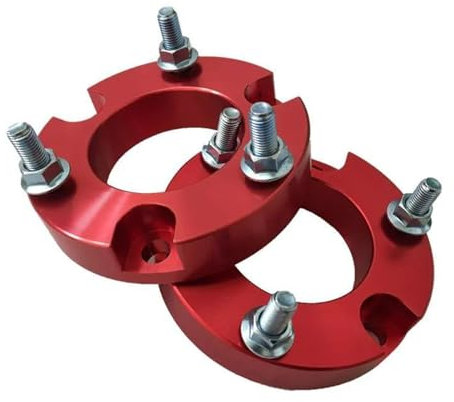 BLNETU Spurverbreiterungen Für Toyota Für Hilux Universal-Frontdämpfer Stoßdämpferdichtung 25 Mm 1 Paar Frontlift-Kit Stoßdämpferdichtung Distanzscheiben Spurplatten