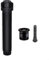 Sistema de riego subterráneo ajustable de 360 grados con boquilla de plástico para cobertura de riego de césped de jardín de hasta 5 m (negro)