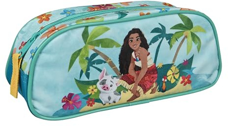 Undercover MOANA 2PCS Kids Pencil Case 22x9.5x9cm Tropical Pencil Case 50g