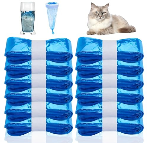 Eulihent 12 Pack Nappy Bin Refills Compatible with Tommee Tippee Simplee Sagenic, Twist & Click & Angelcare, All Nappy Bins and Cat Litter Disposal Buckets