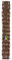 Verdemax 5792 Traliccio Estensibile In Salice Naturale Mt 1,8X0,9