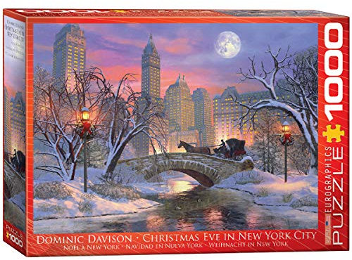 Eurographics 6000-0915 Christmas Eve in New York City Puzzle (1000-Piece)