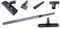 Staubsaugerrohr, Polsterdüse, Saugpinsel, Fugendüse & Hartbodendüse im Set kompatibel für Kärcher WD 5.500