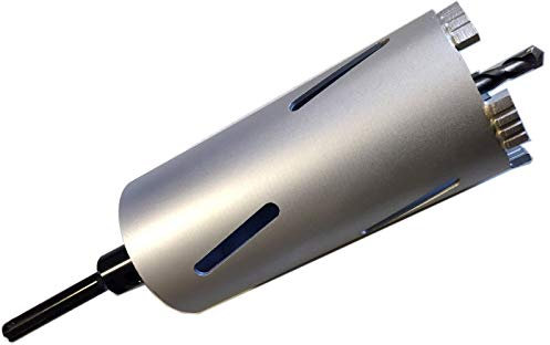 SDS MAX Diamantbohrkrone DM 32-150 mm L 200 mm Kernbohrkrone Kernbohrer M22 mit Spitzgewinde für Bohrhammer (DM = 150 mm)