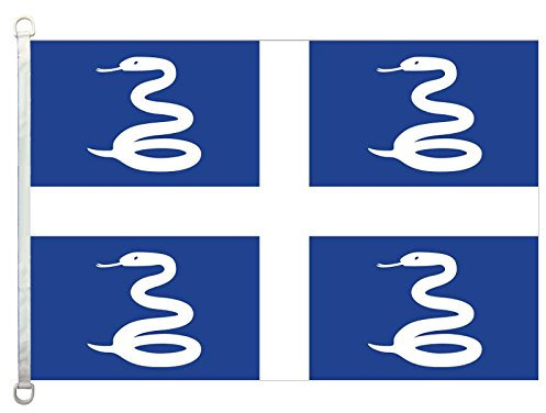 nothing Drapeau de la Martinique, 90 x 150 cm, 100 % polyester, bannière, impression numérique.