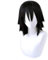 HIROAKIYA Obanai Iguro Wig, Demon Slayer Kimetsu no Yaiba Obanai Iguro Cosplay Wig with Wig Cap