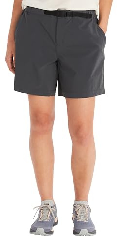 Marmot Donna Wm's Kodachrome Short 7, Shorts da Trekking Traspiranti, Shorts da Escursione in Softshell, Pantaloni Corti Funzionali con Protezione UV, Dark Steel, 6