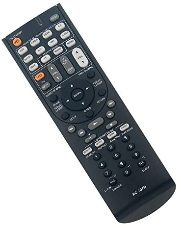 VINABTY RC-707M Ersatzfernbedienung Kompatibel mit Onkyo AV Receiver RC707M Fernbedienung HTS6100 24140707 HTS5100S HTS6100B HTR560 AVX760 HTR667 HTSP904