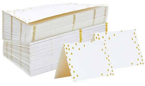 Tarjetas de Mesa 50 PCS para Boda, Lugar y Asiento - Marcasitios Blanco para Party, Acción de Gracias, Navidad, Pascua