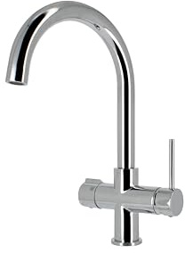 Swan Miscelatore Cinque Vie Alto Tondo lucido