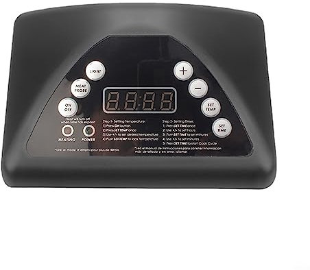 Termómetros para barbacoa, controlador digital para parrilla de horno eléctrico con pantalla LCD para ahumador eléctrico