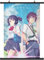 KARMA-X Großes 60x90CM Kimi No Na Wa - Your Name Kakemono Rollbild | Anime Manga Stoffposter Wallscroll | Wanddeko Geschenk | Motiv: Taki & Mitsuha