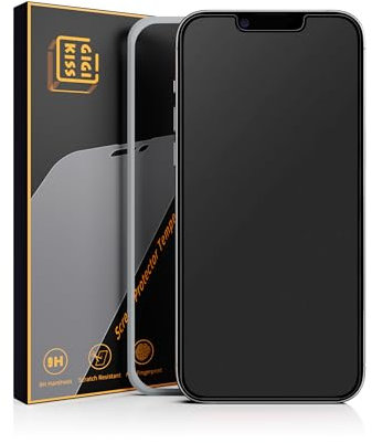 GIGIKISS 2 Pack Matte Screen Protector for iPhone 12 Pro Max [6.7 inch], Anti-Fingerprint & Anti-Glare Screen Protector Tempered Glass Easy Installation