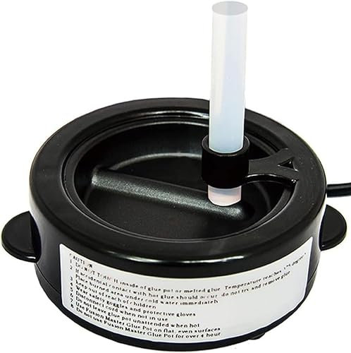 MASKIS 60W Electric Hot Glue Melt Pot, 50ml Wax Seal Warmer with Fixing Bracket, Sealing Wax Kit for Melting Wax Seal Sticks Or Sealing Wax Beads, for Wax Stamp Letter Sealing Sealing Wax Kit