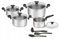 TEFAL Primary Pot Set, Stainless Steel, Induction, 11 Pieces